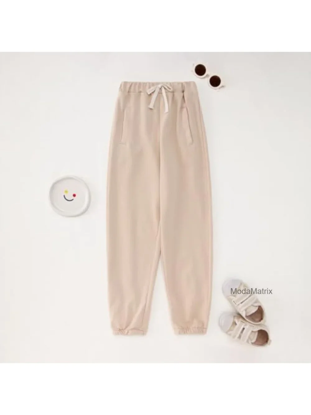 Cotton Blend Big Kid Sweatsuit Set - 2 Pc Crewneck Sweatshirt & Joggers